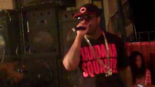 Busta Free Unda Surveillance performs Shone On Deck at Larry Dogg Rap Showcase Outlet