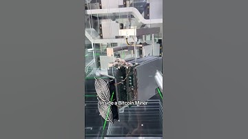 Inside a Bitcoin miner