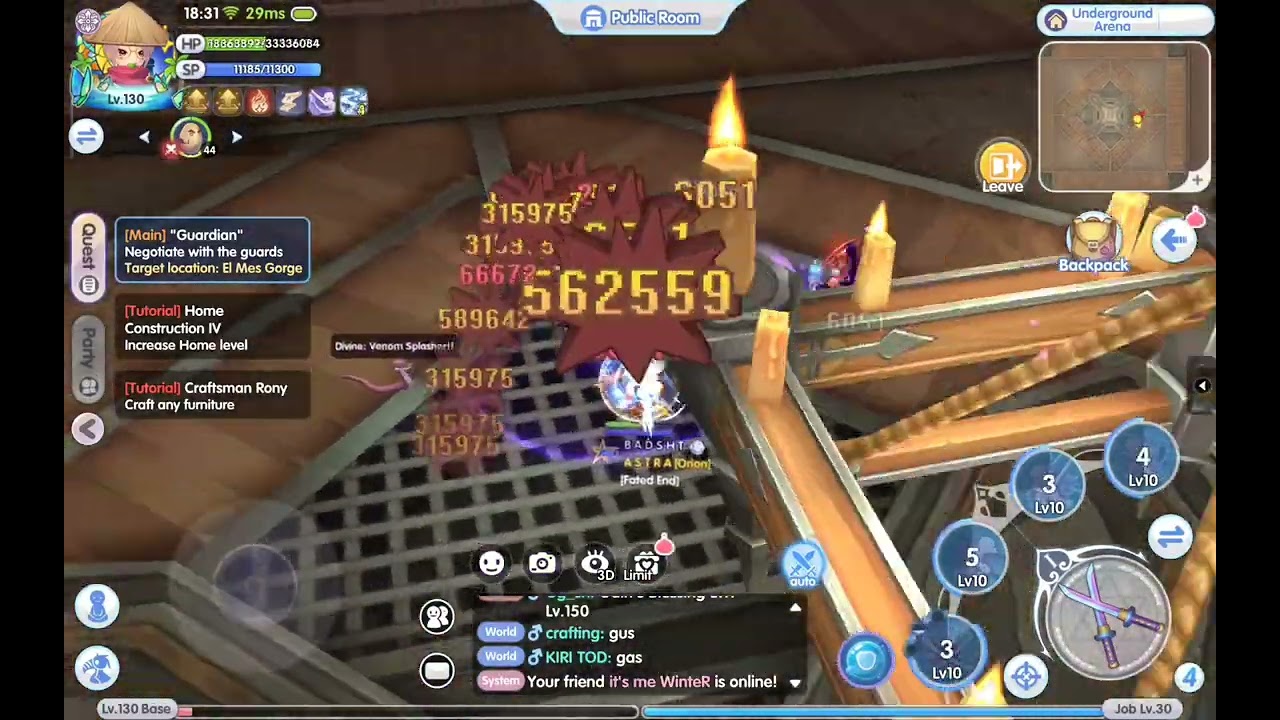 ROX NINJA SWORD 4TH JOB , CHEAP SET VIT BUILD .