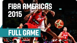 Venezuela v Puerto Rico - Group B - Full Game - 2015 Fiba Americas   Championship