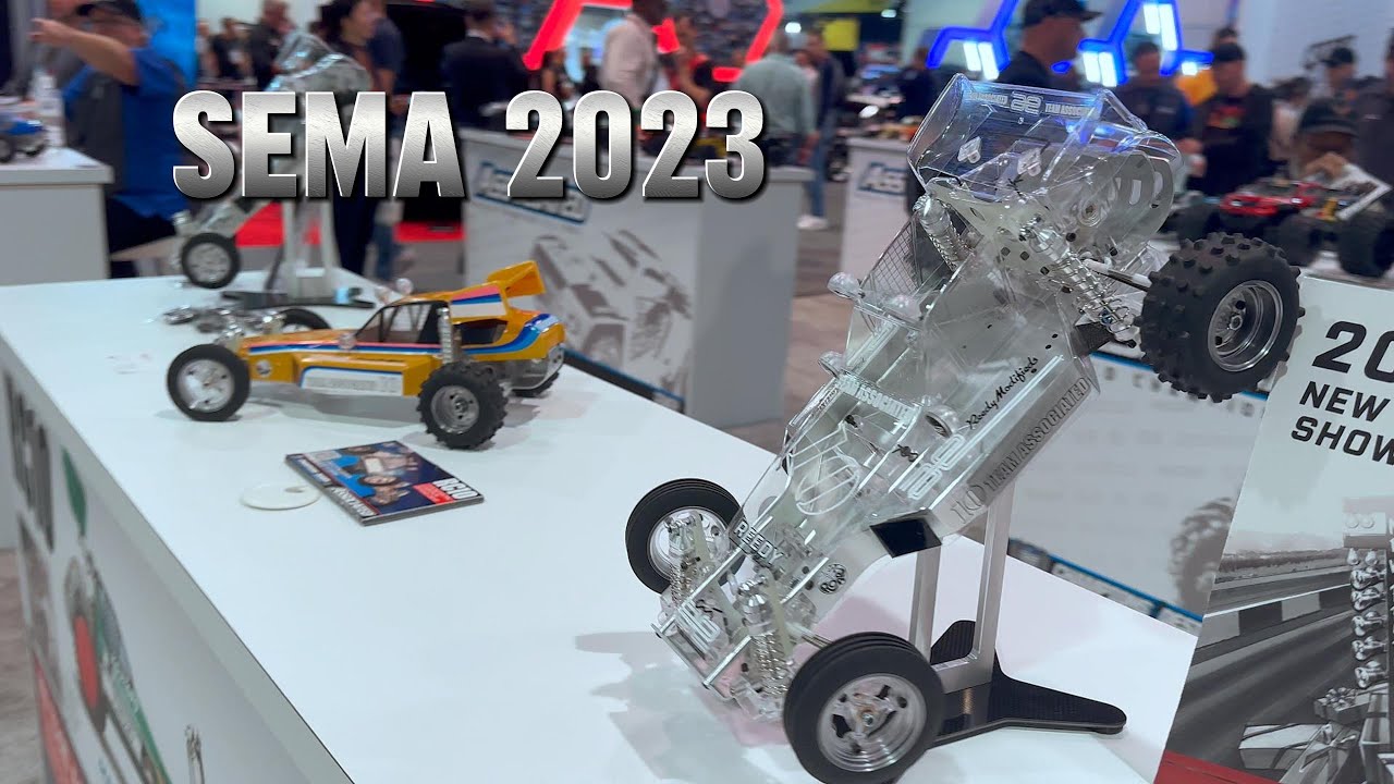 Team Associated at the 2023 SEMA SHOW, RC10 1:1 Full-Size! - YouTube