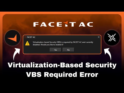 How to Fix FACEIT AC Virtualization-Based Security (VBS) Required Error in Windows - Enable VBS