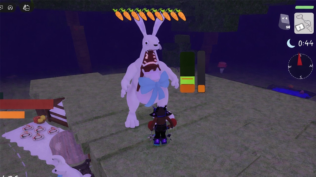 I BROUGHT THE EASTER RABBIT HOME in 99 Nights in the Forest ROBLOX ...