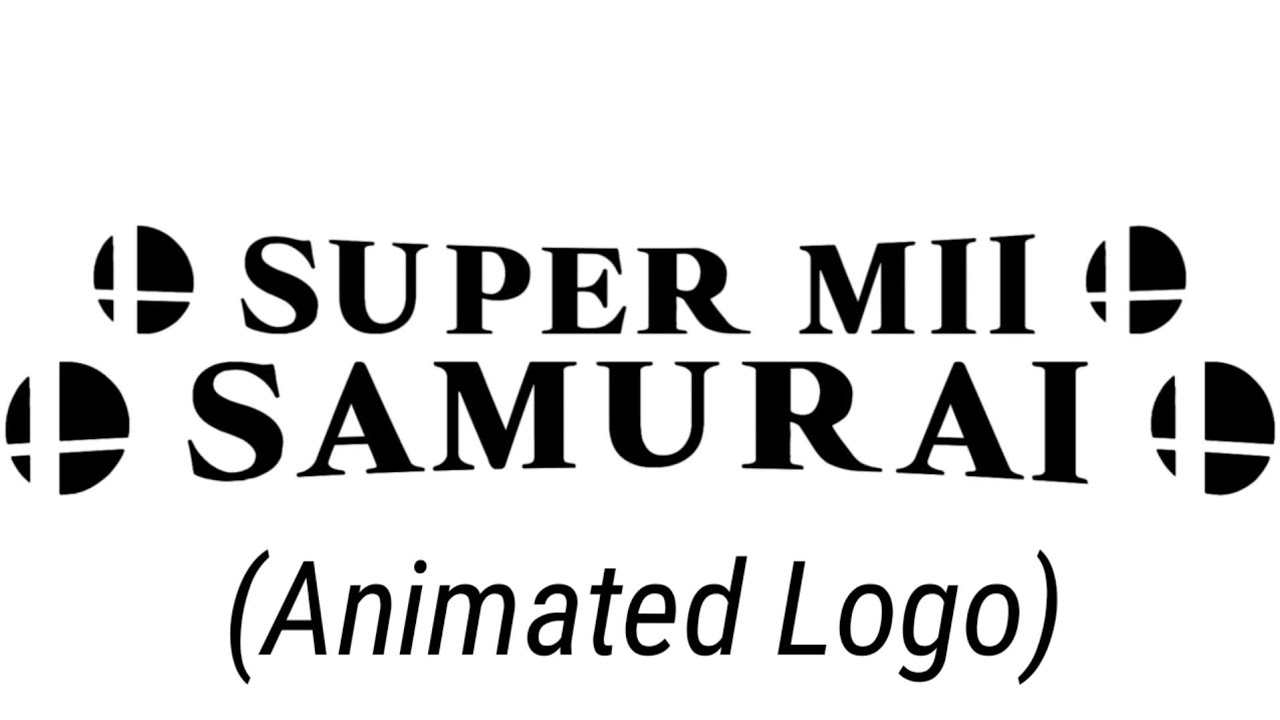 logo animation for super mii samurai 4k super smash bros ultimate font username youtube logo animation for super mii samurai 4k super smash bros ultimate font username