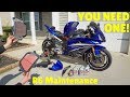 (06’-16’) Yamaha YZF-R6 Oil and Air Filter Change