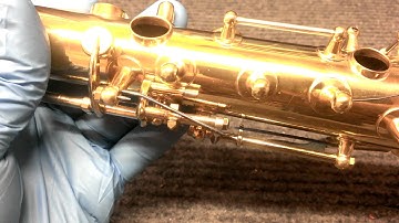 Saxophone Repair Topic: King Super 20 Octave Mechanism