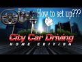 How to set up a steering wheel in City Car Driving Thrustmaster T248