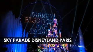 Disney Electrical Sky Parade in Disneyland Paris (drone-show 2024)