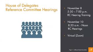 CDA New Delegate Orientation 2023