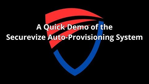 Securevize Auto-Provisioning Demo