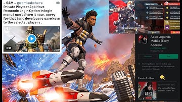 APEX LEGENDS MOBILE 3RD BETA UPDATE LEAKS