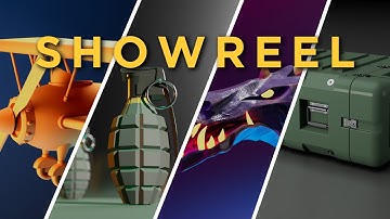 3D Showreel 2025 | Modeling • Texturing • Animation