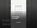 AI and Human Cognition Quiz