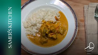 Chicken curry | دجاج بالكاري مع رز
