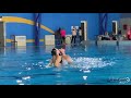 Art & Swim, Дуэт-микс, Сеньоры, Динара Ибрагимова Вячеслав Руднев, Открытый кубок Узбекистана 2019