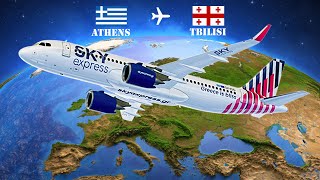 Athens  Tbilisi     sky Express Airbus A320 Neo