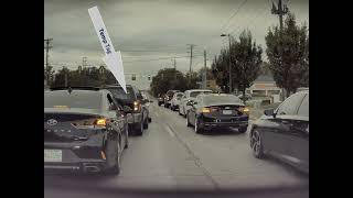 2023 Telsa Gets Rear Ended - Hit and Run @sentinelace