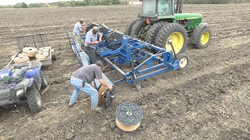 Installing Subsurface Drip Irrigation