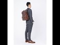 レザーリュックDesmond-II #Brown｜公式モラルコード