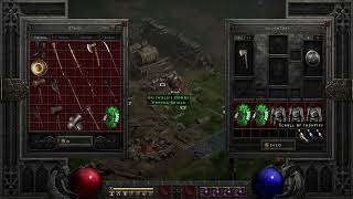 Diablo 2 Resurrected: Identifying 6 Sacred Armor. Rarest item in the game? Tyrael's Might? #shorts