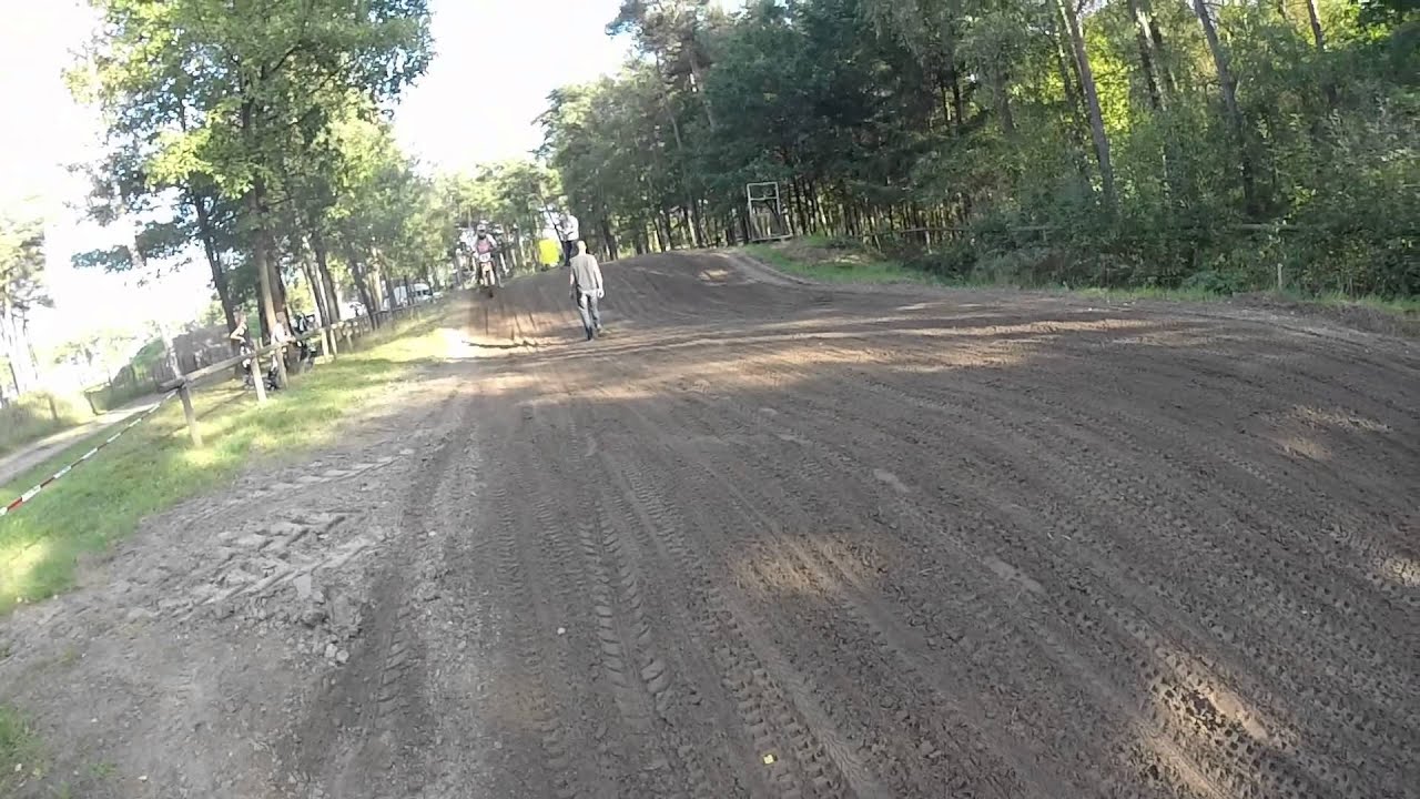 Jordan Strijbos crash at Halmac Halle