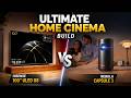 The Ultimate 2026 Home Cinema Build: Projector vs 100-inch TV Face-Off