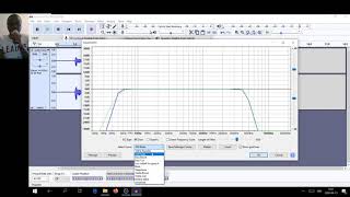 USING EQUILIZATION EFFECT  ON AUDACITY