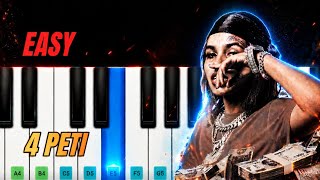 4PETI - Instrumental B | Easy Piano Tutorial