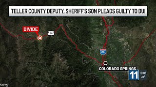Son of Teller County sheriff pleads guilty to DUI