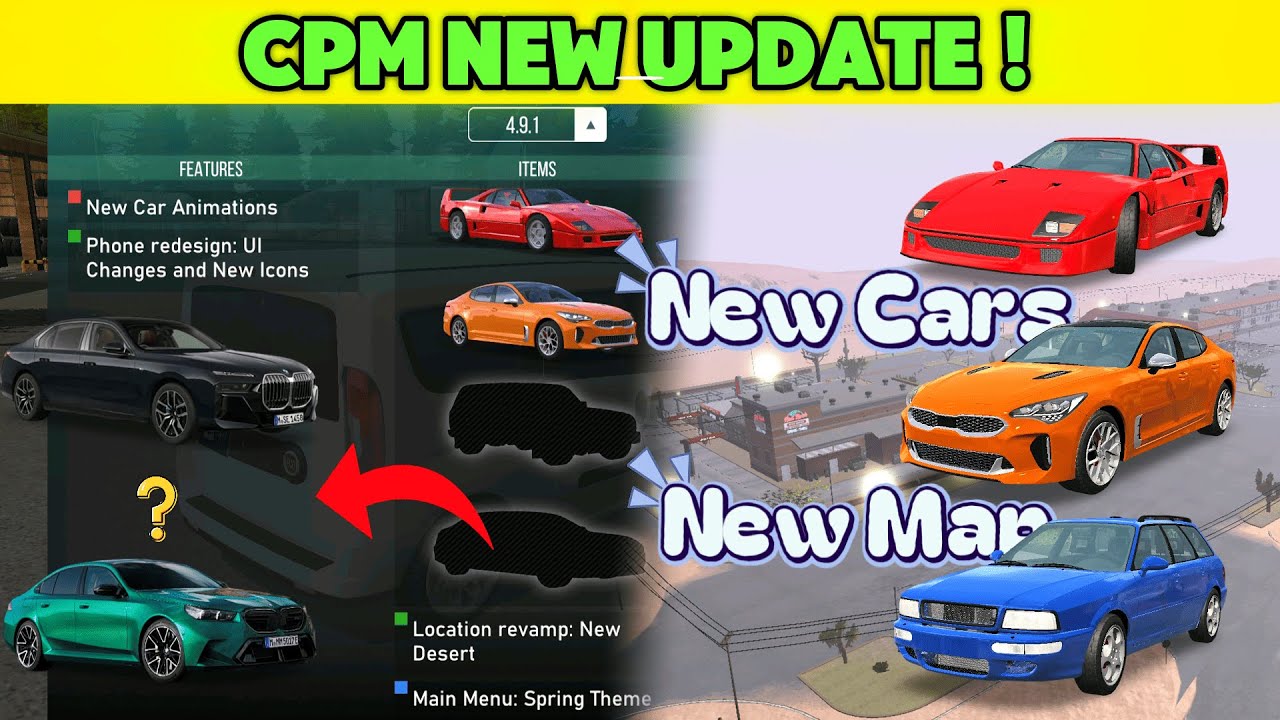 CAR PARKING NEW UPDATE IS FINALLY HERE! 5 New Cars