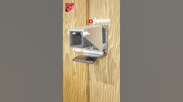 #gheocom Simple idea with automatic gate latch lock #shorts