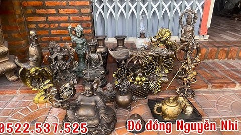 Ngày 19/3 Tương rồng ôm châu _ Cặp bình đồng _ Tượng quan công _  #đồcổ #đồđồng#đồđồngNguyễnNhi