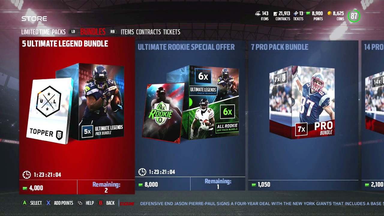 UN****ING REAL! I PULL LIMITED EDITION 99 MICHAEL STRAHAN! Madden 17