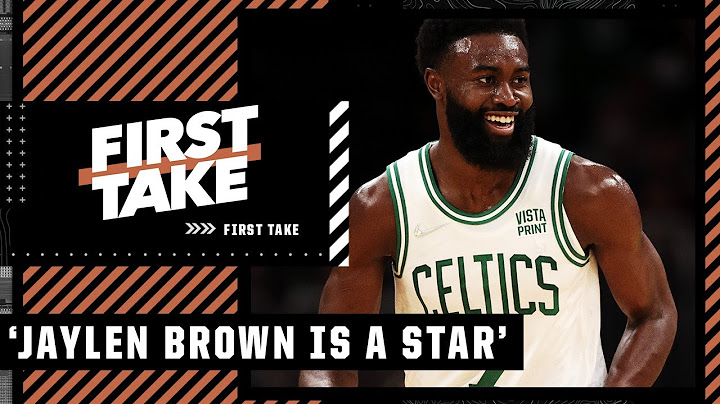 JAYLEN BROWN IS A STAR ⭐️ - Stephen A. Smith | First Take