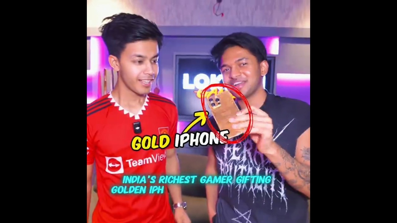 Gifting Golden Iphone 🤯 #shorts #edit