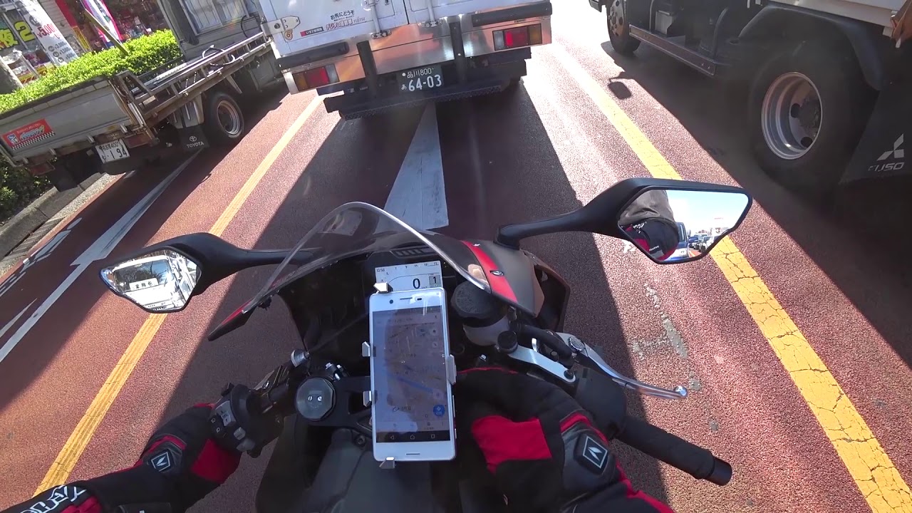 Sc77cbr1000rrでサインハウスのスマホホルダーを使用してみる Youtube Sc77cbr1000rrでサインハウスのスマホホルダーを使用してみる Youtube