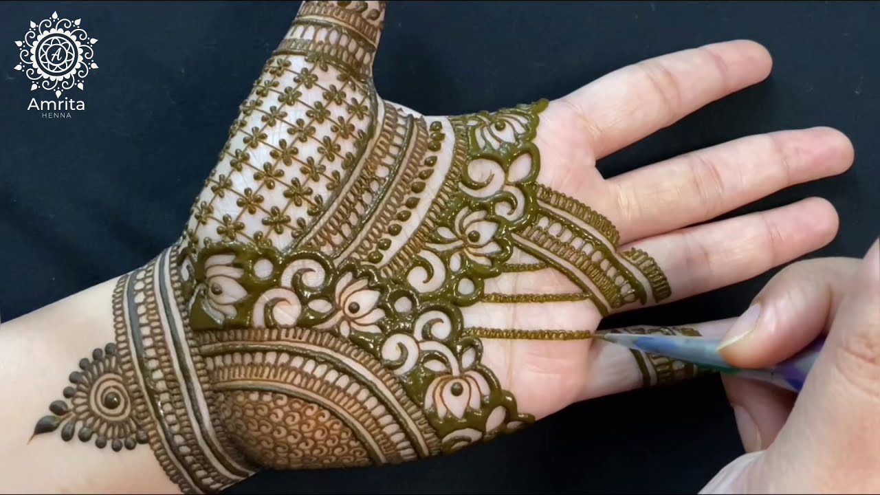 full-hand-rajasthani-mehndi - Mehndi Designs
