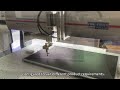 Touch screen click and line testing machine