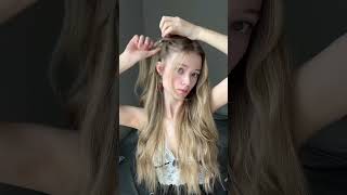 Cute half up hairstyle #hairstyle #hairtutorial #xiaohongshu #cutehairstyle #cutehairstyles #fyp