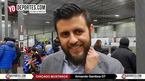 Chicago Mustangs busca talento local Armando Gamboa