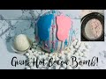 Giant Gender Reveal Hot Cocoa Bomb! ¡Gigante Bomba de Chocolate Caliente para Revelacion de Género!