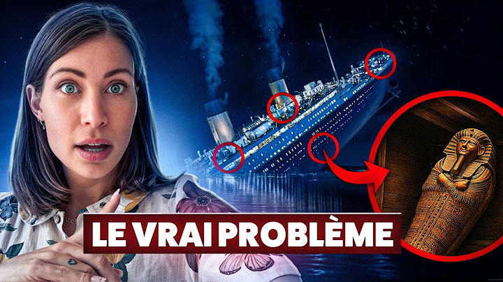 Titanic : les PREUVES que son naufrage était inévitable