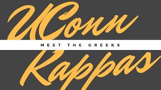 UConn Kappas: Meet the Greeks