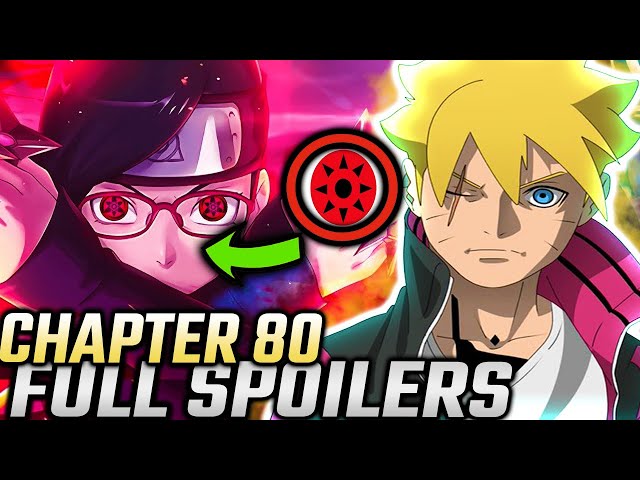 How Sarada Awakens Her Mangekyou Sharingan (Boruto Chapter 80 recap)