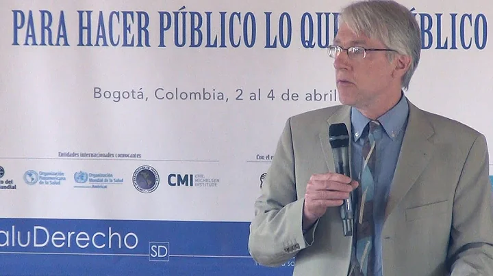 Lecture by Paul Hunt: Acountabilility, transparency and the right to health