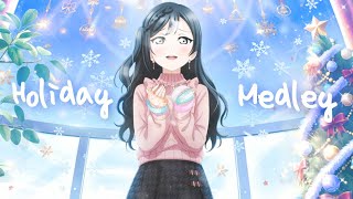 🇬🇧Holiday medley - Nightcore (amv + lyrics) [MEP DECEMBER]