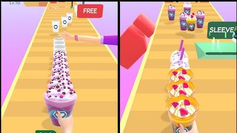 Coffee ☕☕ Stack All-Levels 10-11 Gameplay Android, iOS Mobile Game Shorts 🔥