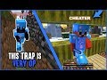TRAPPING A CHEATER + USING A VERY OP GANK TRAP! | ViperMC Duo Series #4