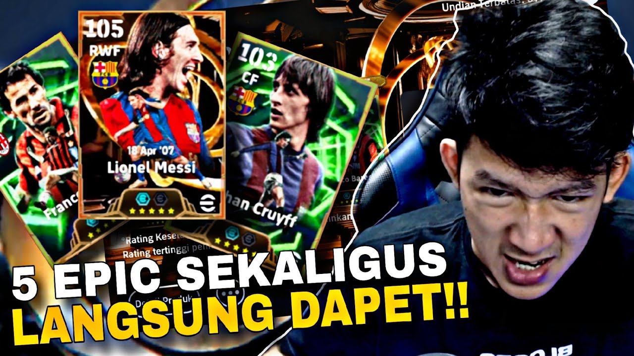 LANGSUNG DAPET 5 EPIC SEKALIGUS! MESSI BIGTIME eFootball 2026 Mobile