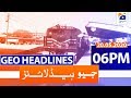 Geo Headlines 06 PM | 20th May 2020